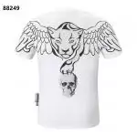 philipp plein t shirt homme leopard fly skull